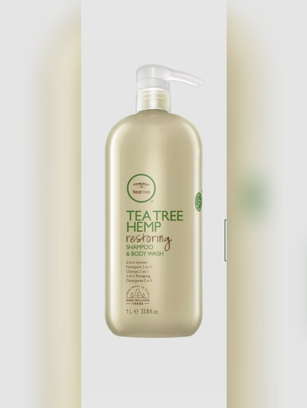 Paul Mitchell Tea Tree Hemp Restoring Shampoo & Body Wash